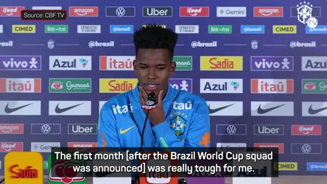 Missing the World Cup was 'really tough' - Estevao
