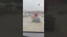 Kocaeli'de etkili olan yağış, su baskınlarına sebep oldu