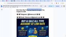 30 Safe Sites to Buy! Snapchat Accounts - in 2026