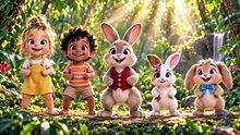 Toddler Dance Song | Fun Dance and Learning for Kids | Bippity Boppity Bunny | DUDADU KIDS