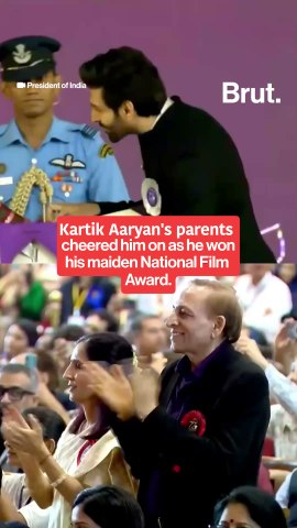 Kartik Aaryan wins his first National Award
