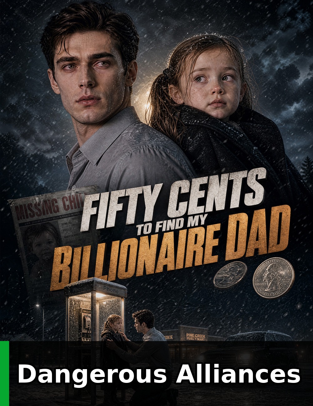 Fifty Cents to Find My Billionaire Dad #engsubtitle #fullmovie #ceoromance🔥❗️!!️ | Dangerous Alliances