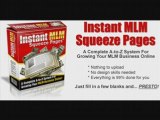 Instant MLM Squeeze Pages Traffic Secrets $1 Special