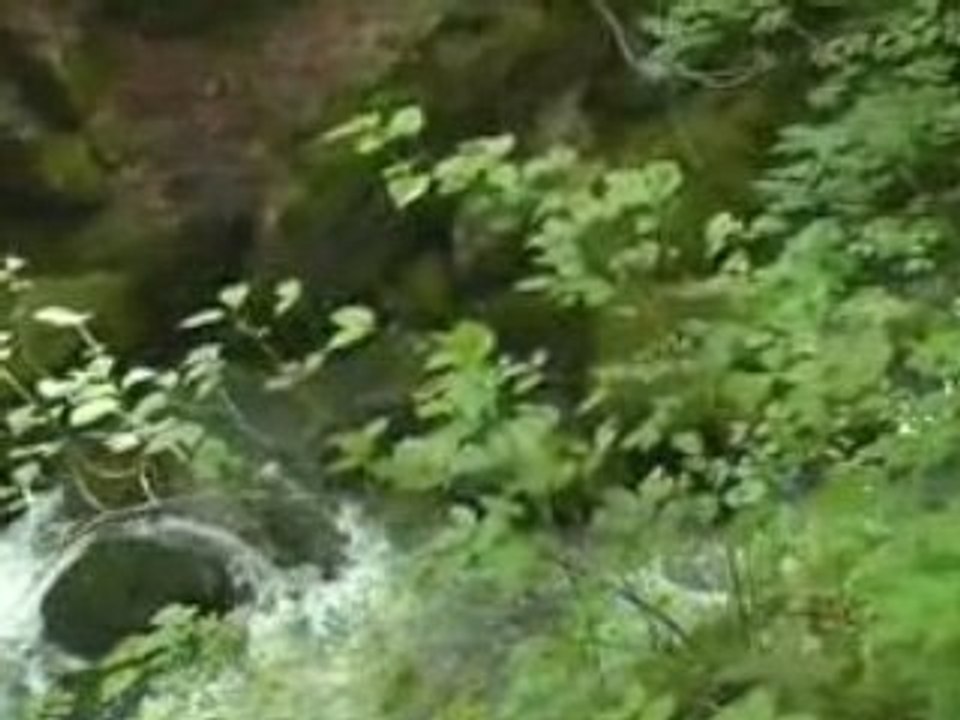 Résurgence de la cascade du Pissieux