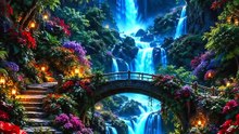 The Moonlit Lake Retreat | Surreal Nature Fantasy
