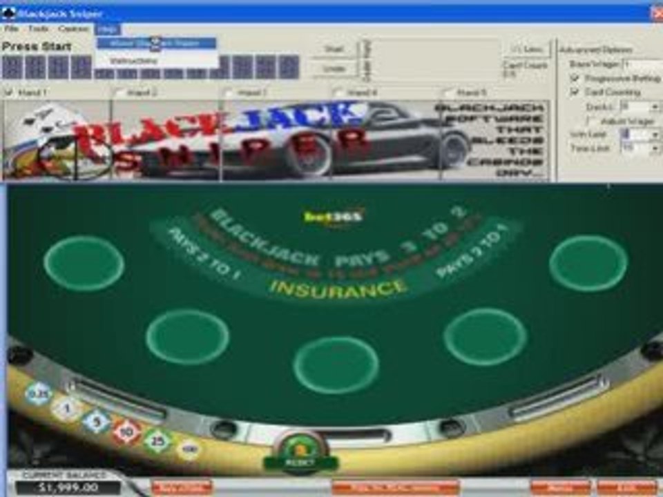 Blackjack Sniper Explained - Win at Blackjack, like roulette