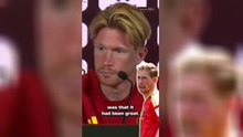 Why is De Bruyne still playing for Belgium?