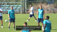 Did De Bruyne consider leaving Napoli?