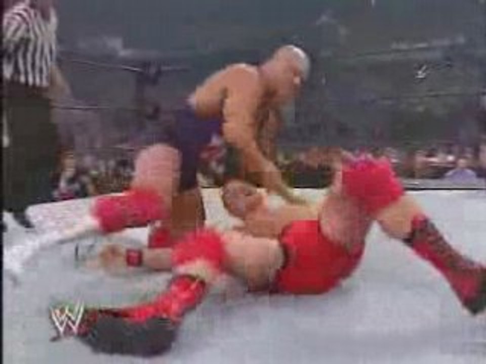 John cena debut against kurt angle (HQ)