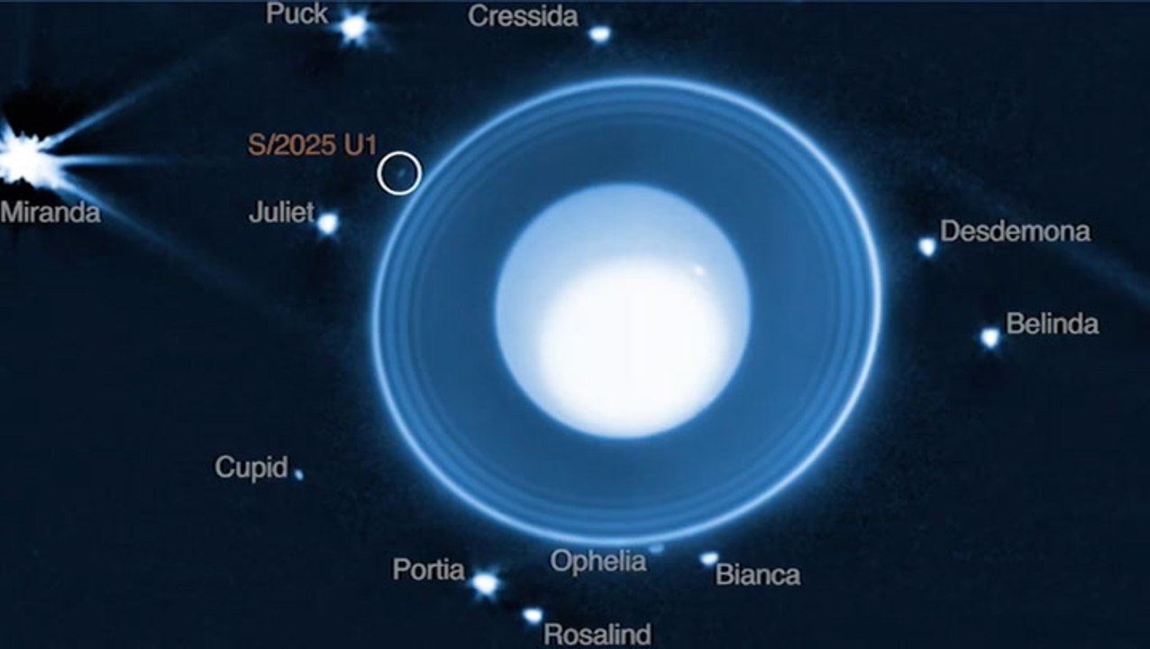 James Webb Space Telescope Discovers Moon Orbiting