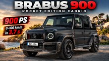 BRABUS 900 ROCKET EDITION CABRIO: Nur 10 Exemplare weltweit