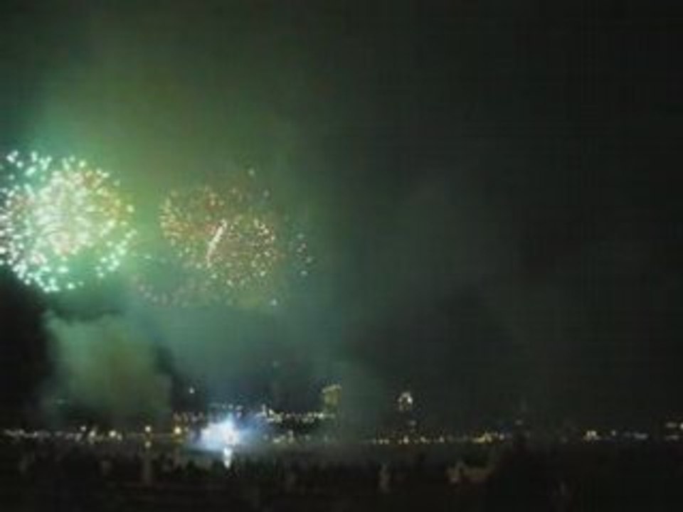 Feu d'artifice 2 400 ans de Québec