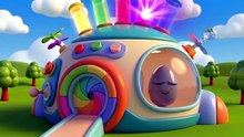 🏭 The Magic Color Factory! 🥚🌈 | Learn Colors with Little Eggs