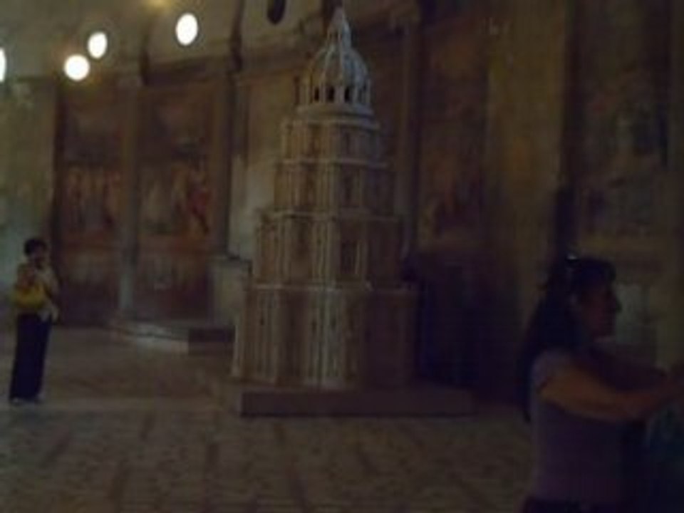 Alberto Rastelli alla Mostra a Santo Stefano Rotondo Celio