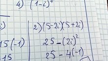 1ere secondaire - Algebre - Exercices nombres complexes