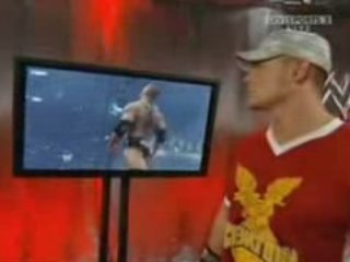 Batista promo for SS08 & John Cena interview