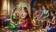 कृष्ण का राजा बहूलाश्व से मिलन! 👑✨ रानियों ने खोले प्रेम विवाह के रहस्य! ❤️