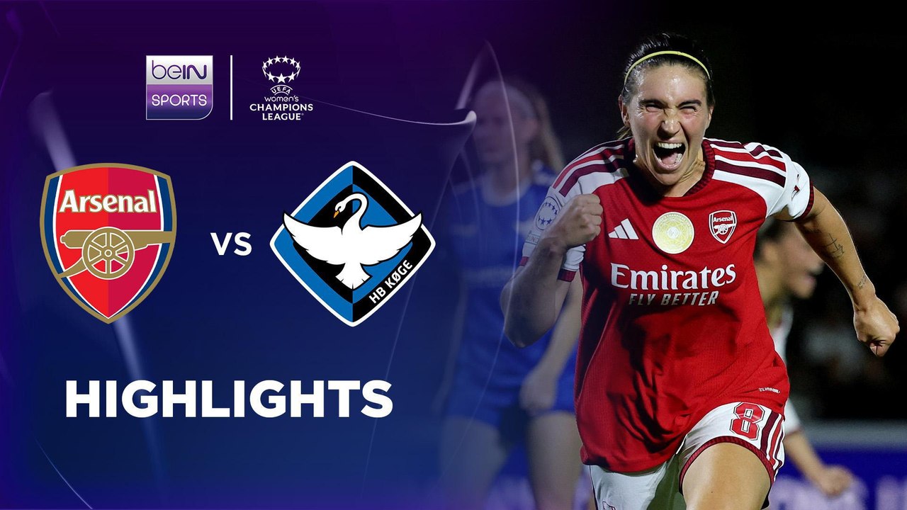 Arsenal 1-0 HB Koge | UEFA Women's Champions League 26/27 Match Highlights