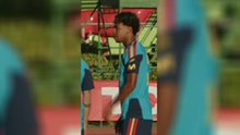 Lamine Yamal wows crowd in Spain open training