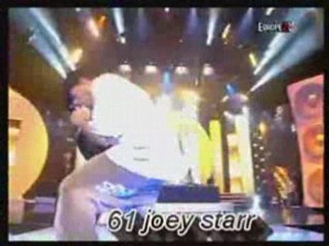 Joey starr a l'anné du hip hop