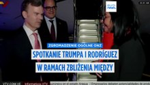 Donald Trump spotyka się z Delcy Rodríguez w bezprecedensowym zbliżeniu między Waszyngtonem a Caracas