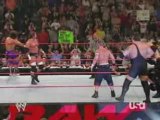 John cena & Kane & Big Show vs Carlito & Chris Masters & HHH