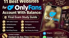 Best Account Seller to Buy! Onlyfans Acccounts With Balance in Online