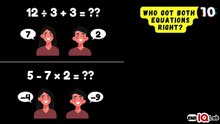 #MathPuzzle 🔢🧩 Who Got Both Equations Right? 🤔