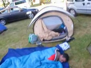 Mariage Citadelle Bourg: Camping le matin par Vincent C.