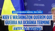 Ucrânia: Kiev e Washington querem fim da guerra antes do inverno, diz Zelenskyy