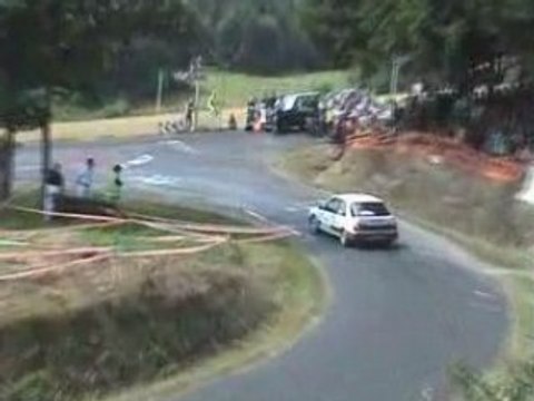 Numero 21 au rallye des fourmes 2008