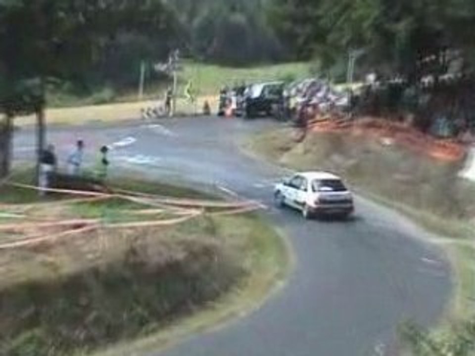 Numero 21 au rallye des fourmes 2008