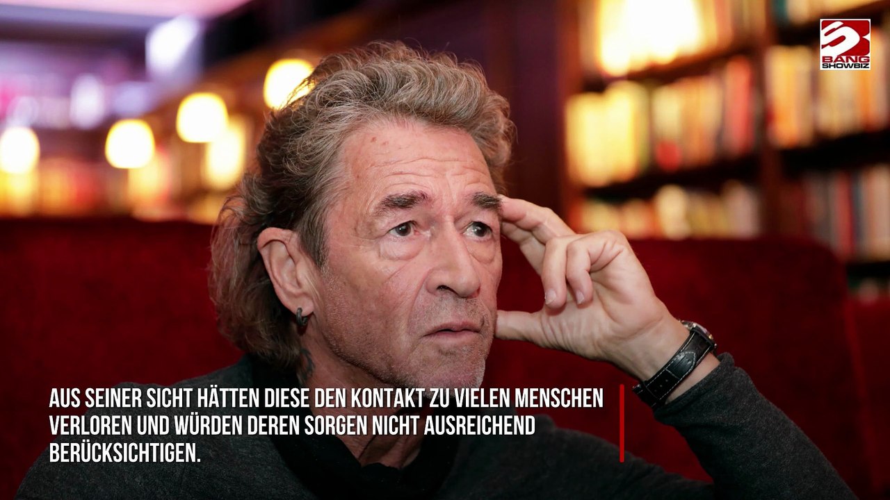 Peter maffay kritisiert die deutsche parteienlandschaft