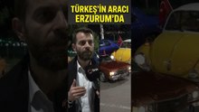 Klasik araçları Erzurum sokaklarında nostalji rüzgarı estirdi