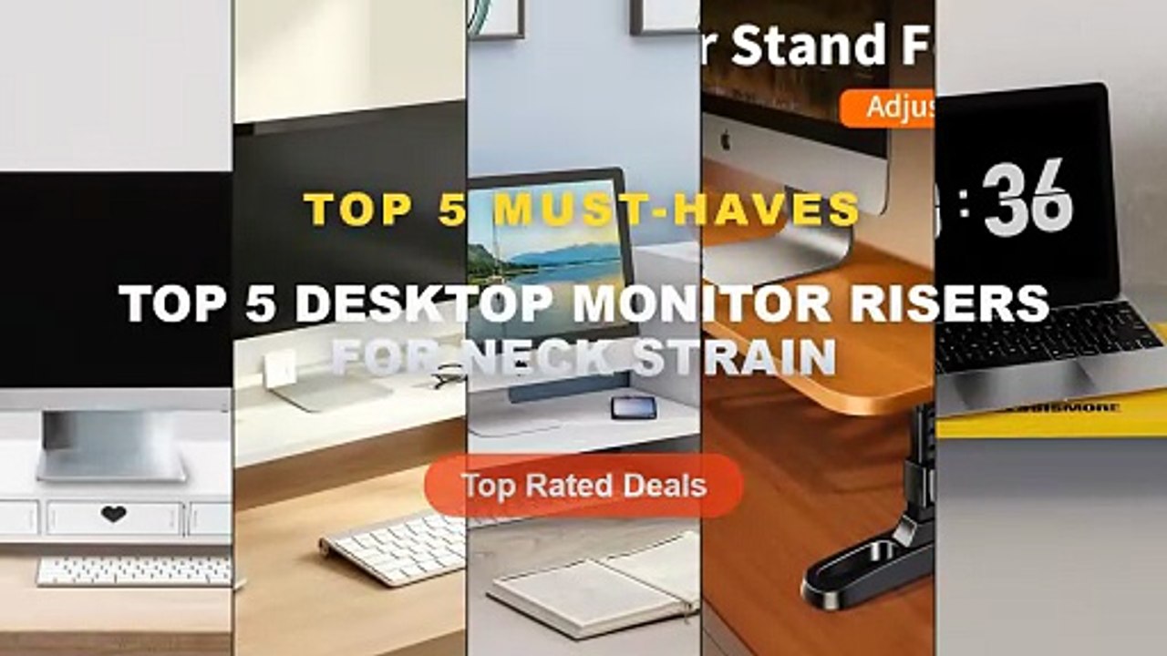 Amazing Top 5 Desktop Monitor Risers For Neck Strain You Need To See ...