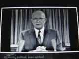 Eisenhower warns us of the military industrial complex