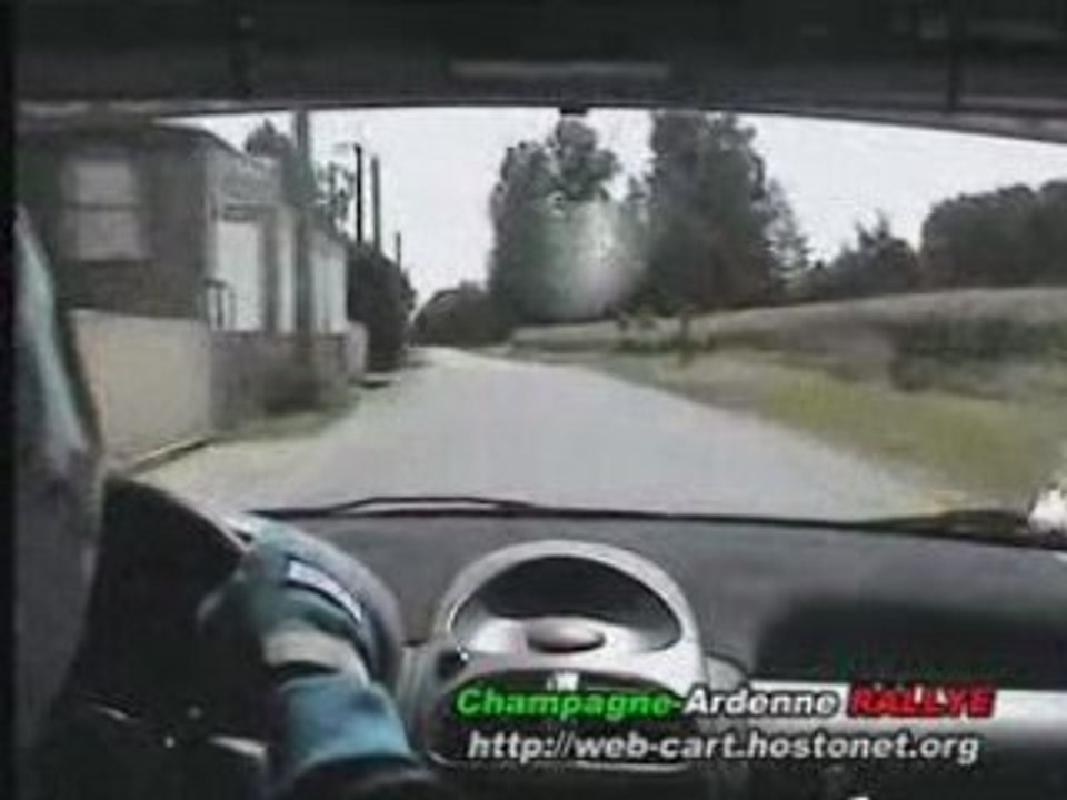 Caméra Embarquée, Yves Josse - Rallye du Tréport