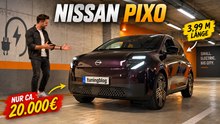 Nissan Pixo: Kompakter Elektro-Stadtflitzer mit 259 km Reichweite