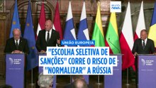 “Sanções seletivas” correm o risco de “normalizar” a Rússia, afirma primeiro-ministro da Letónia