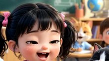 Yêu động vật là thật vui  #dom_kid