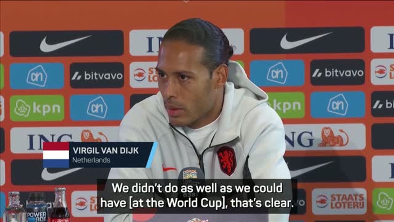 Van Dijk slams 'bull**' claim over Netherlands' World Cup tactics