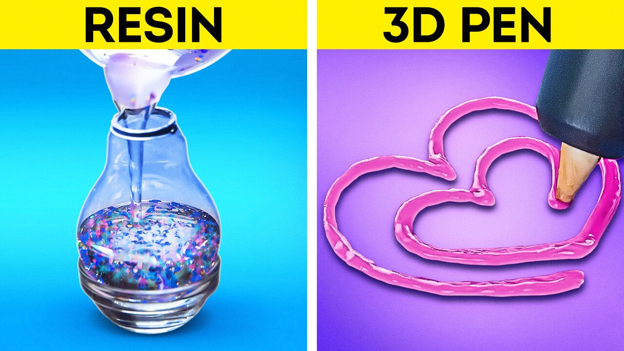 Adorable DIY Crafts Using a 3D Pen and Epoxy Resin - video Dailymotion