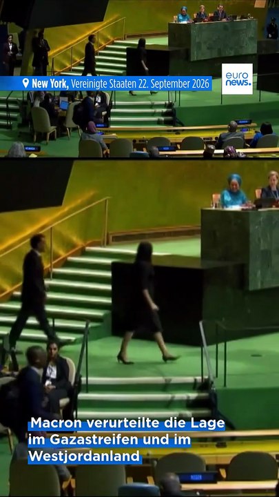 "Grotesker Unsinn": Benjamin Netanjahu kritisiert Macrons Rede scharf