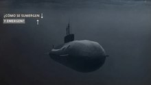¿Cómo funcionan los submarinos para sumergirse y salir a la superficie?