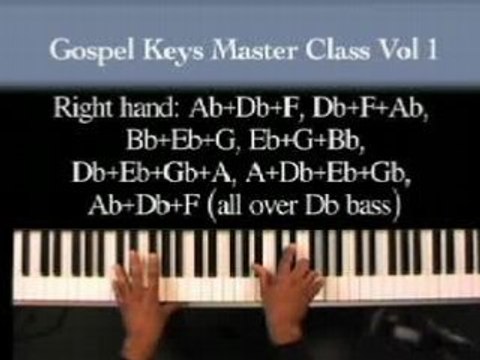 GospelKeys Masters Class Vol. 1 - Clip #4