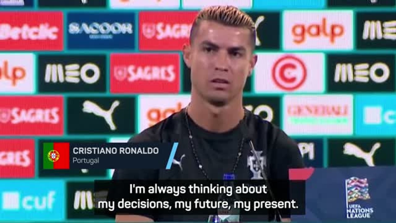 'Portugal count on me' - Ronaldo commits international future