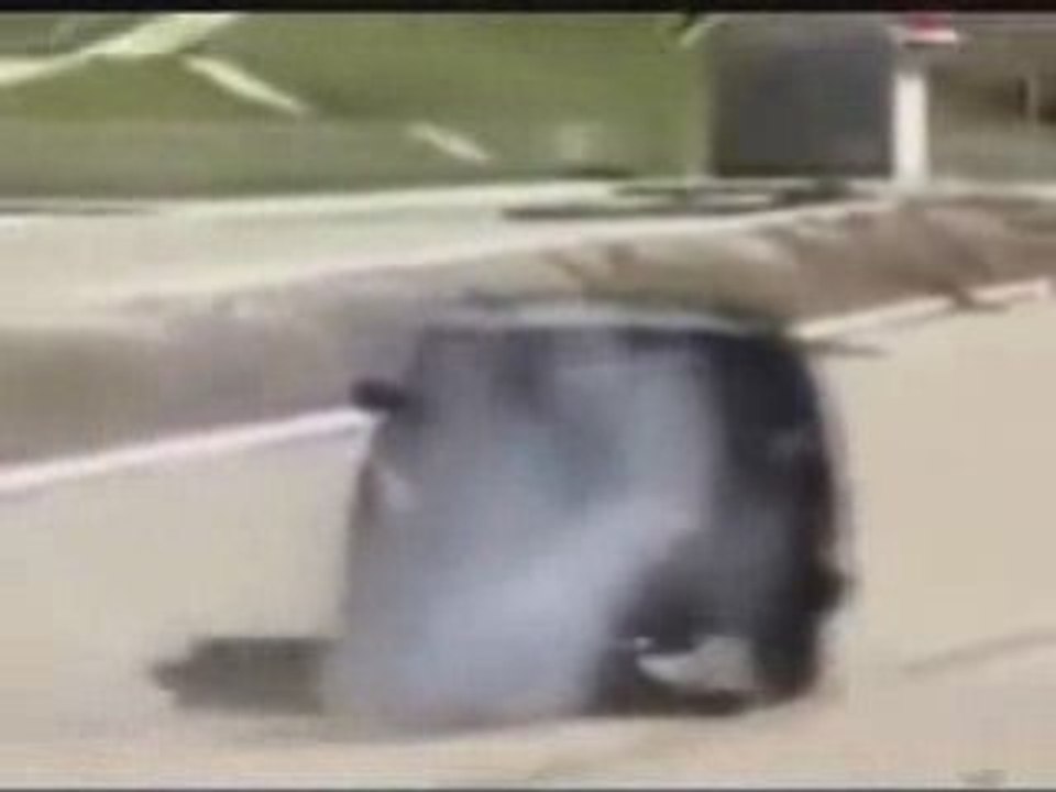 Jacky fait un drift