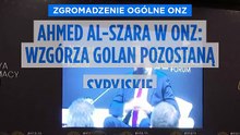 Ahmed al-Szara w ONZ: Wzgórza Golan pozostaną syryjskie
