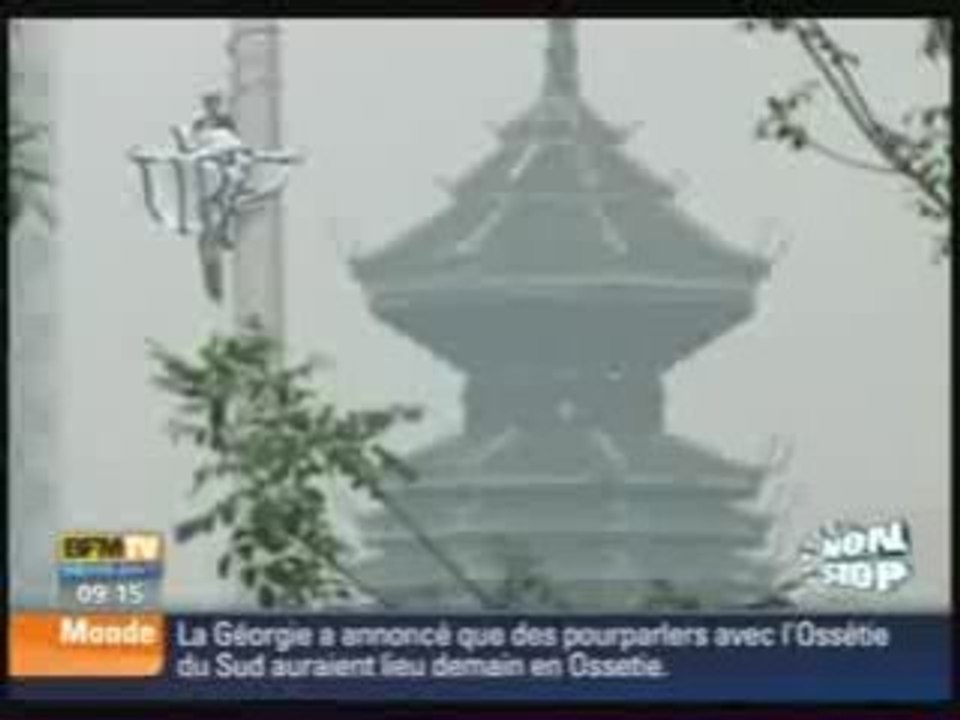 JO Pékin acclame flamme pro-tibétains défient pouvoir