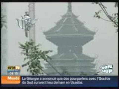 JO Pékin acclame flamme pro-tibétains défient pouvoir